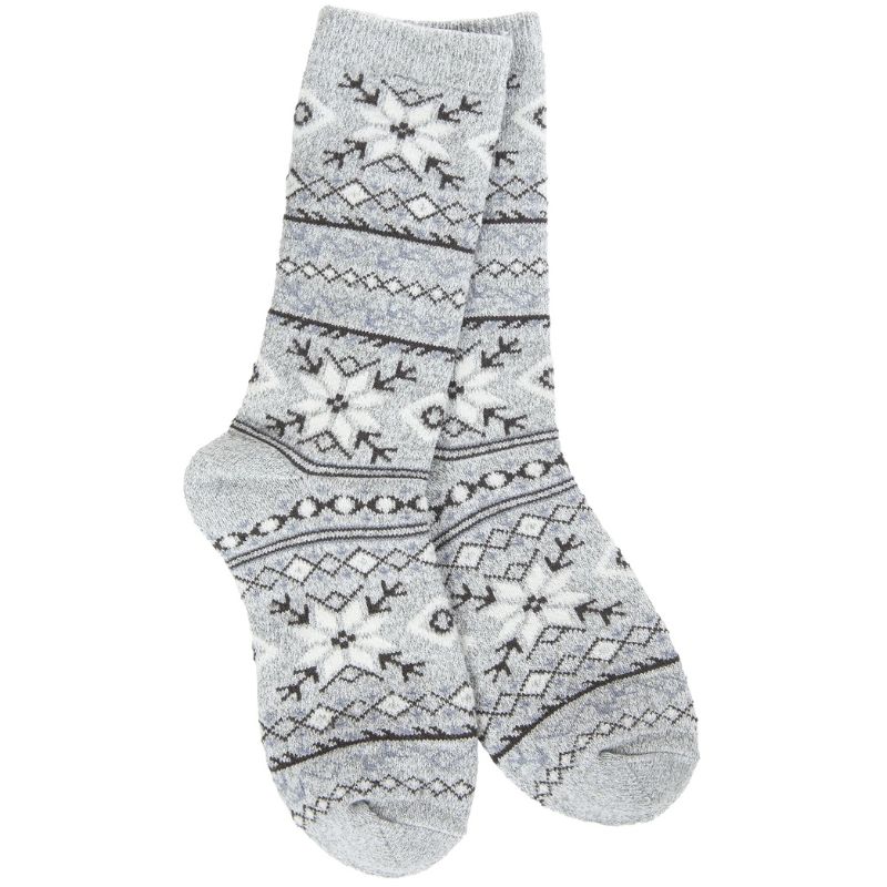 Fair Isle Grey Mini Crew
